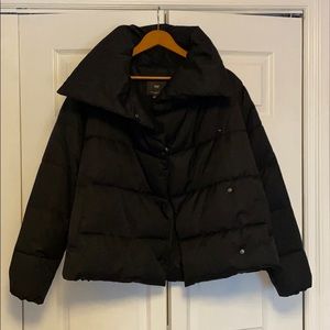 MNG Black Puffer Jacket